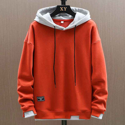 Men's Urban Style Premium Hoodie for Everyday Comfort for Daily Use Orange