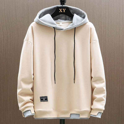 Men's Urban Style Premium Hoodie for Everyday Comfort for Daily Use Beige