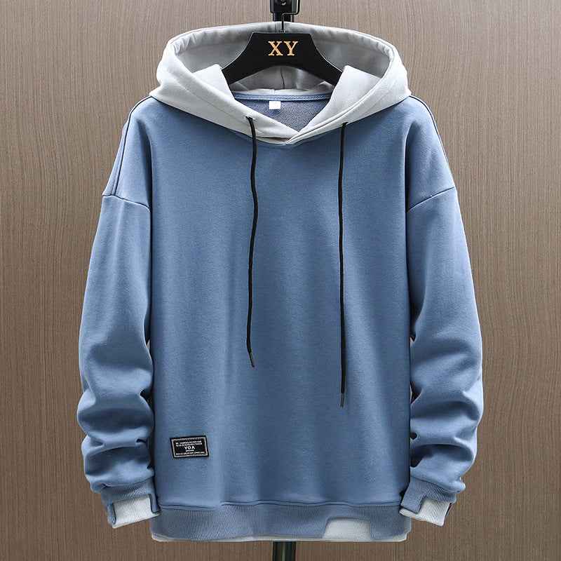 Men's Urban Style Premium Hoodie for Everyday Comfort for Daily Use Blue