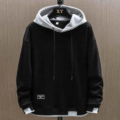 Men's Urban Style Premium Hoodie for Everyday Comfort for Daily Use Black