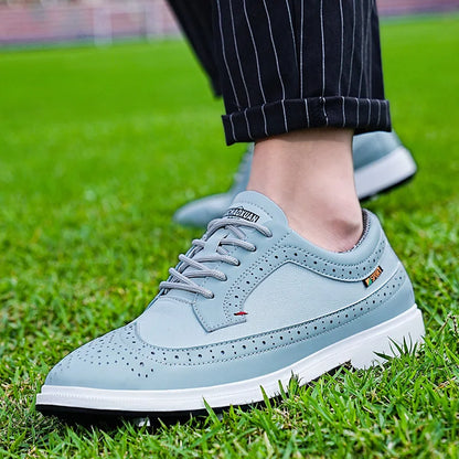 Men's Elegant Brogue Dress Footwear for Fall and Winter Everyday Wear