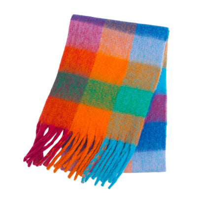 Women's Thick Warm Cashmere Scarf Shawl Wraps Pashmina Neckerchief scarf-024-100 38x230cm