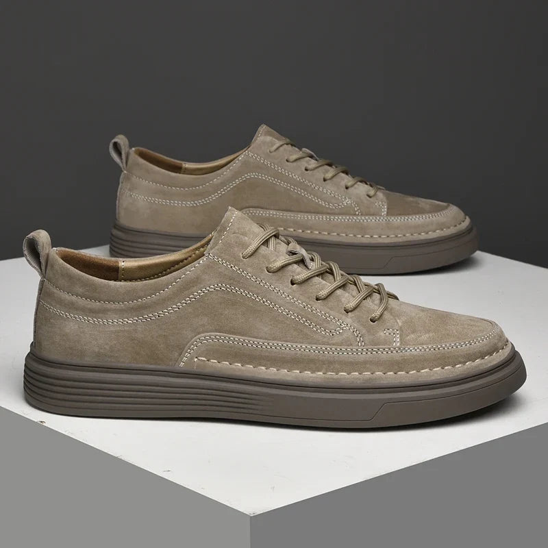 Men's Casual Suede Sneakers for Fall and Winter Everyday Wear