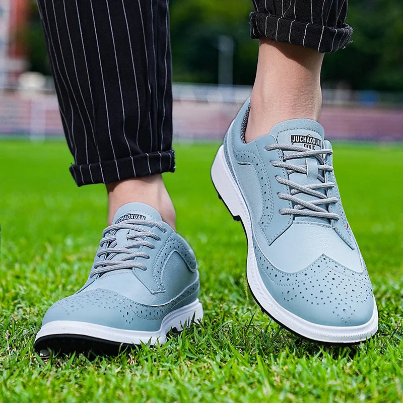 Men's Elegant Brogue Dress Footwear for Fall and Winter Everyday Wear