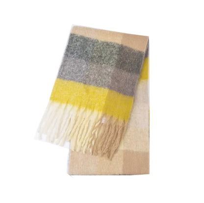 Women's Thick Warm Cashmere Scarf Shawl Wraps Pashmina Neckerchief WJ5673-7 38x230cm