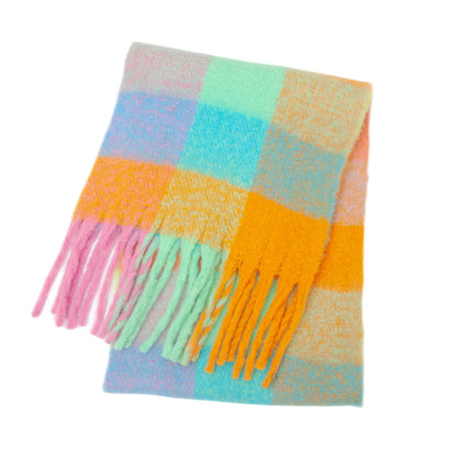 Women's Thick Warm Cashmere Scarf Shawl Wraps Pashmina Neckerchief 2202DS001-35 38x230cm