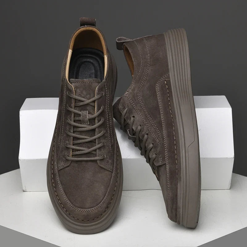 Men's Casual Suede Sneakers for Fall and Winter Everyday Wear