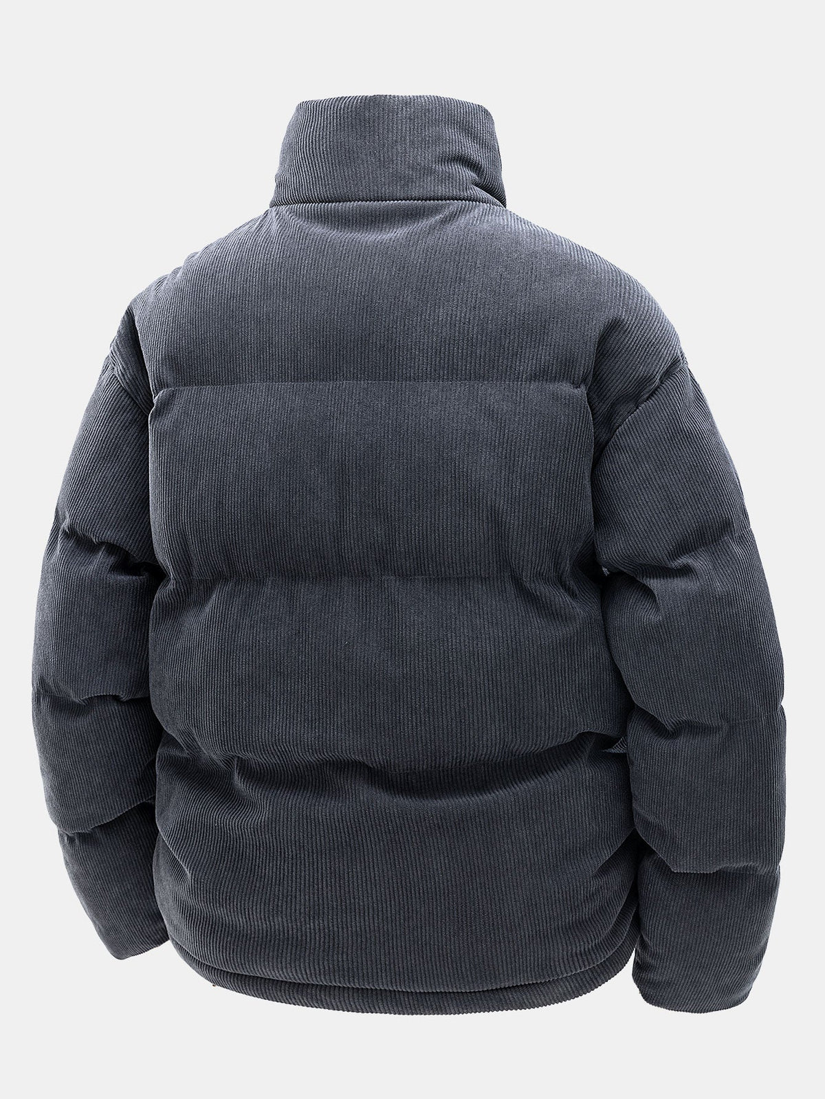 Men's Stylish Corduroy Puffer Coat for Fall and Winter Everyday Wear