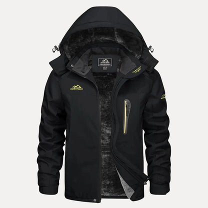 Men's Waterproof Insulated Jacket for Maximum Protection Black