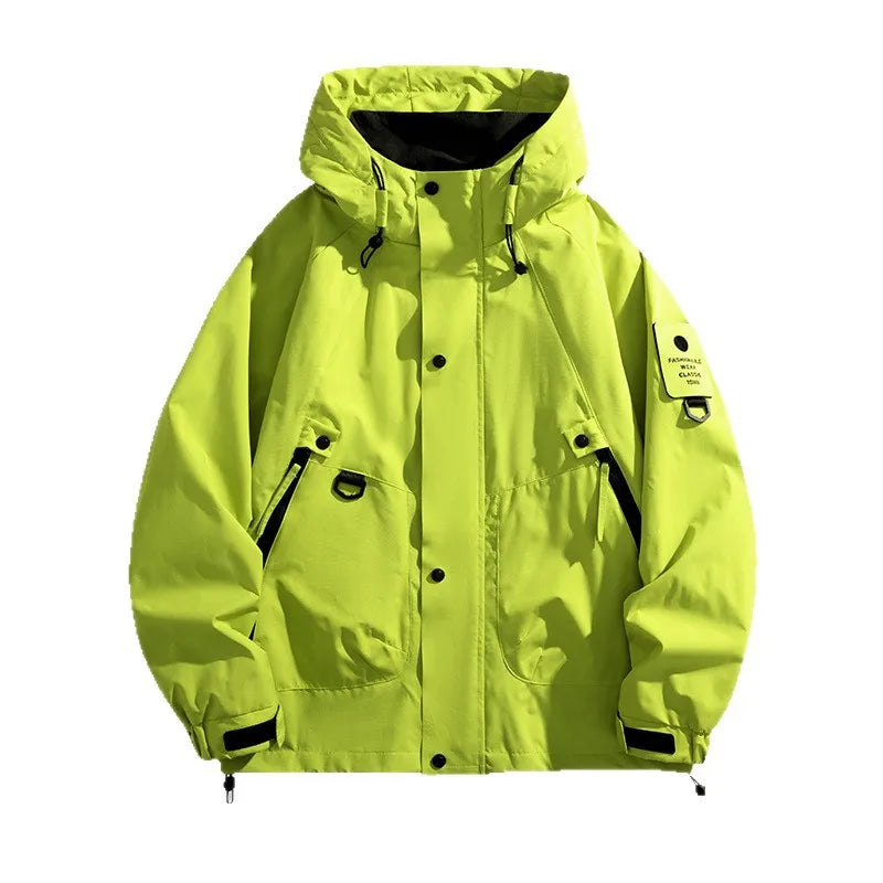 Men's Waterproof Outdoor Jacket for All-Weather Protection