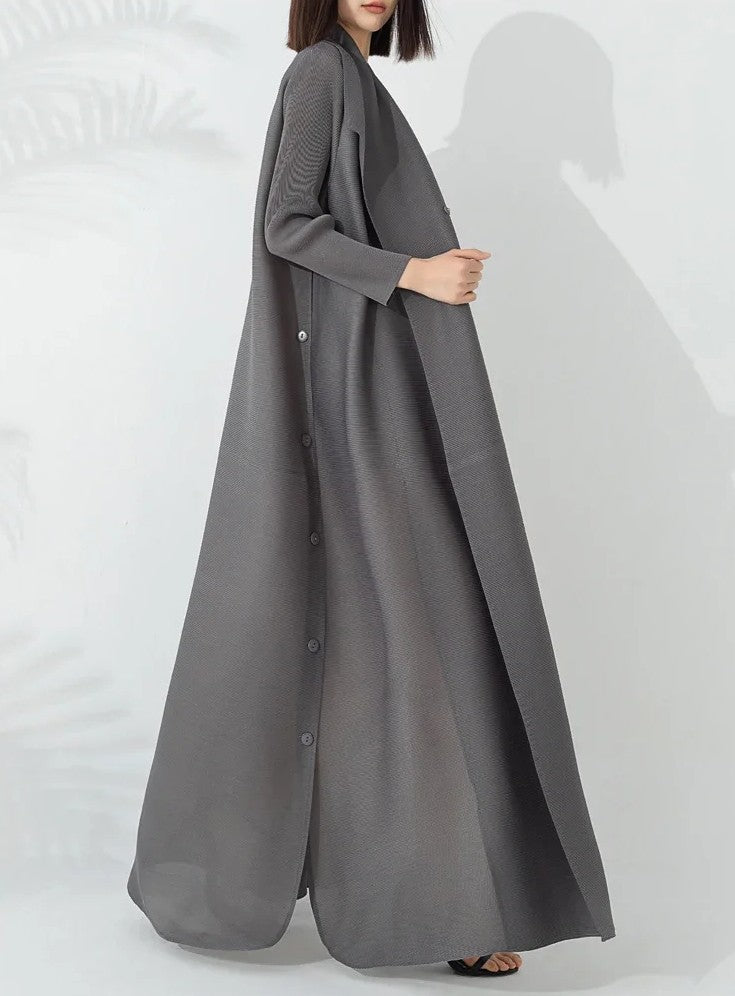 Women's Belted Maxi Coat for Stylish Layering for Daily Use