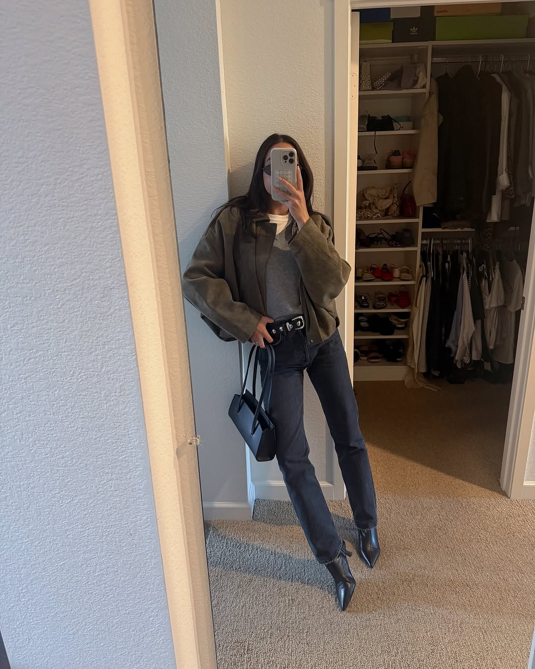 Women's Cropped Oversized Fashion Jacket for Daily Use Warm