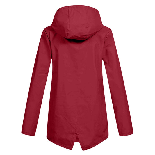 Women's Hooded Anorak Jacket for Stylish Outdoor Wear for Daily Use