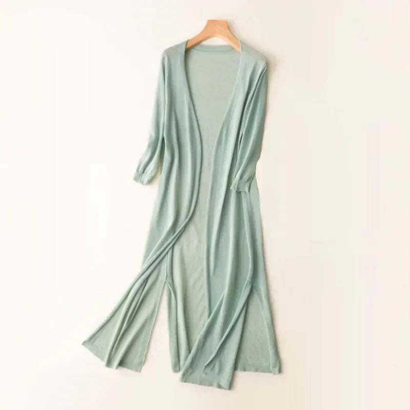 Women's Long Duster Cardigan for Fall and Winter Everyday Wear