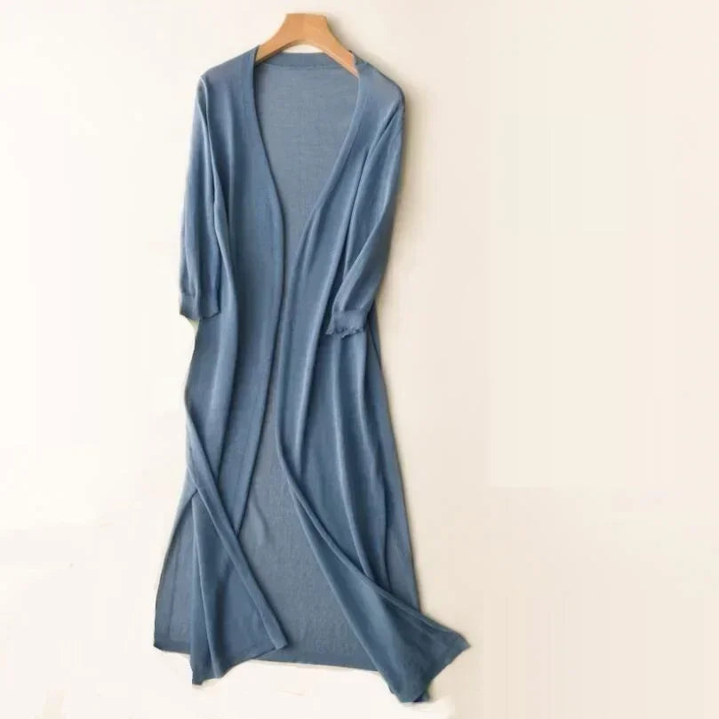 Women's Long Duster Cardigan for Fall and Winter Everyday Wear
