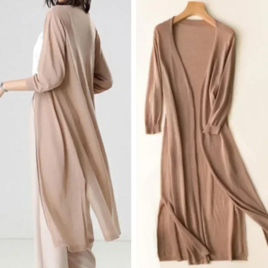 Women's Long Duster Cardigan for Fall and Winter Everyday Wear