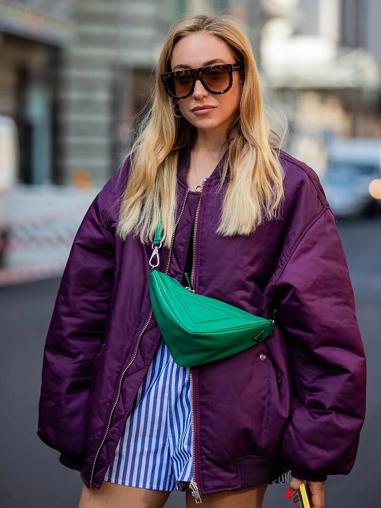 Women's Oversized Casual Outerwear Jacket for Daily Use