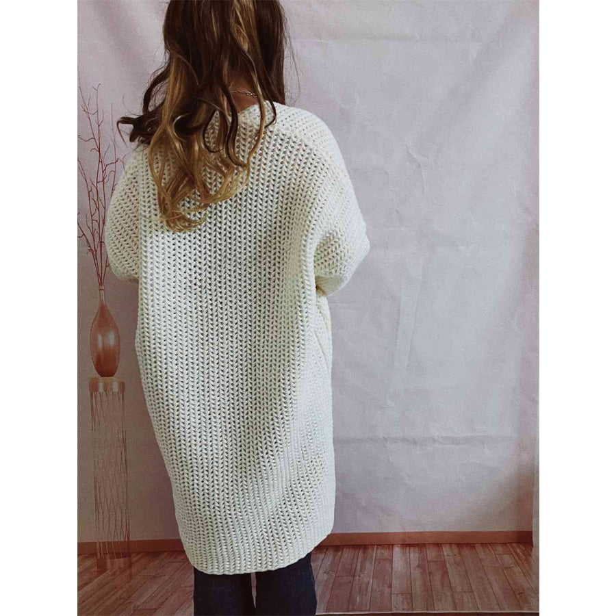 Women's Multi-Color Oversized Knit Cardigan for Fall and Winter