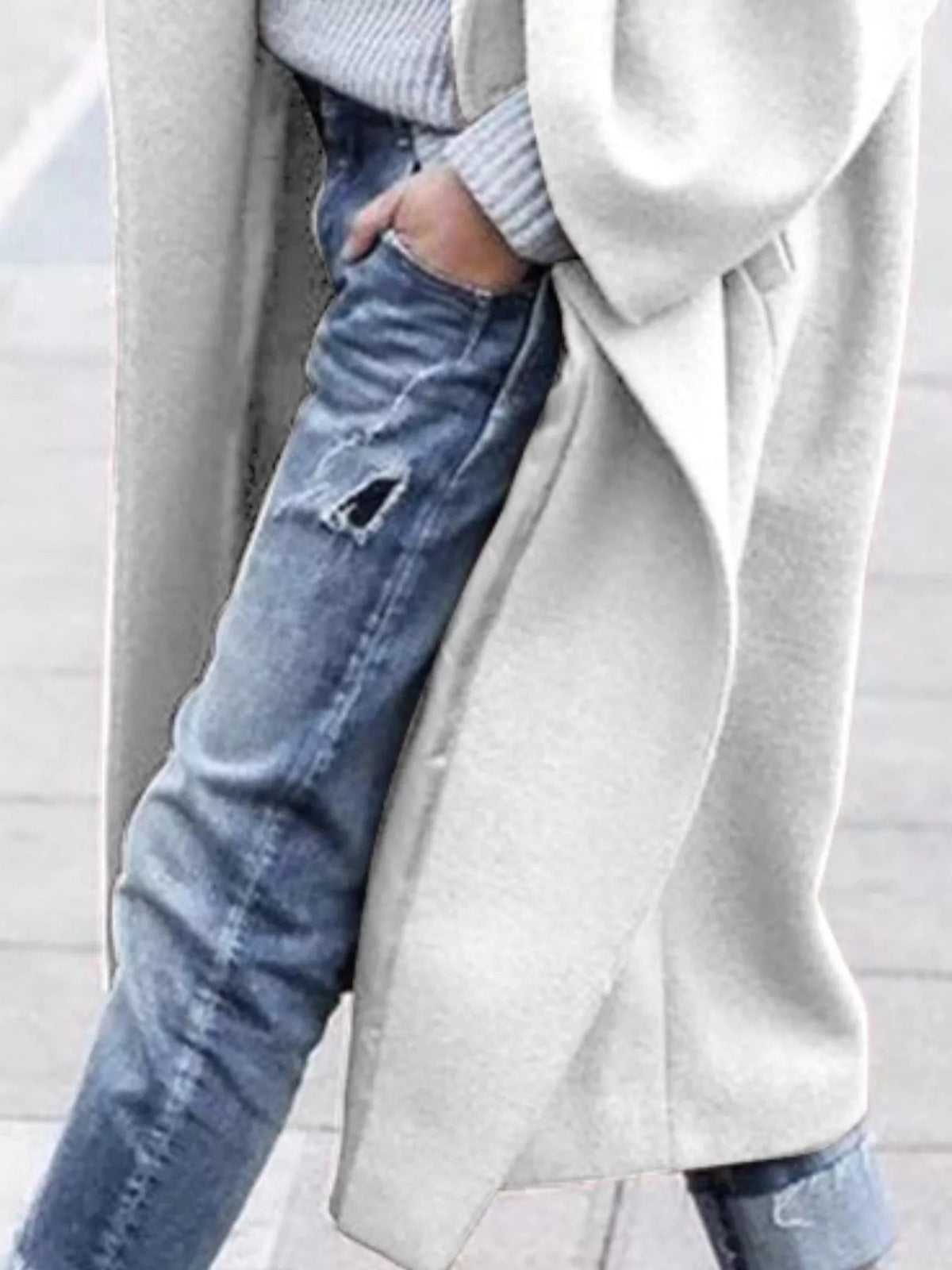 Women's Oversized Long Coat for Fall and Winter Everyday Wear