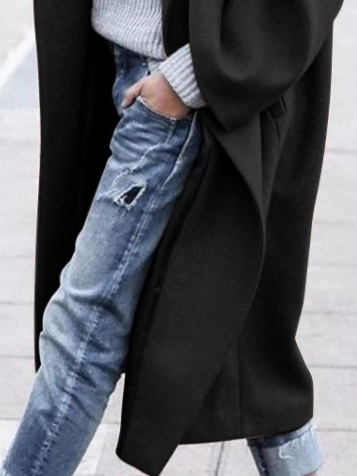 Women's Oversized Long Coat for Fall and Winter Everyday Wear