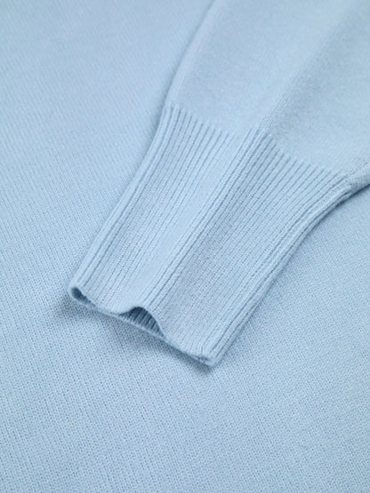 Women's Multi-Color Ribbed Oversized Turtleneck Knit Sweater