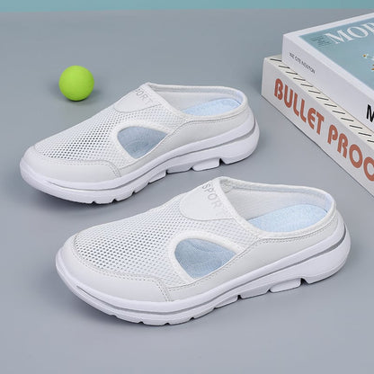 Women's Lightweight Comfort Slip-On Walking Shoes for Daily Use