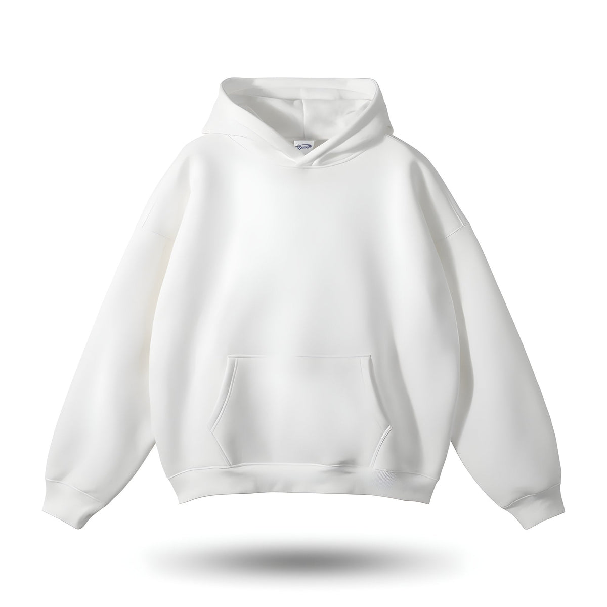 Women's Cozy Oversized Pullover Hoodie for Daily Use Warm White