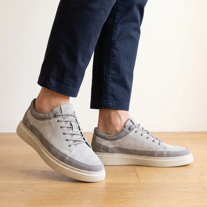 Men's Comfortable Suede Orthopedic Sneakers for Daily Use