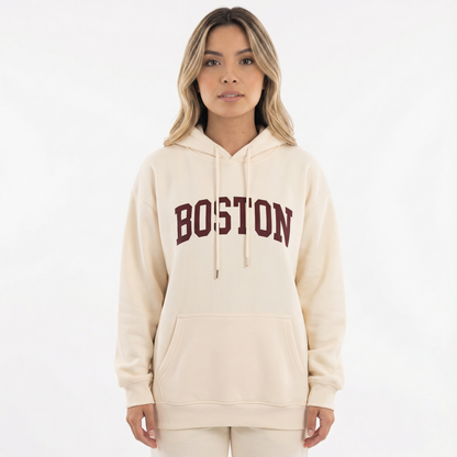 Women's Oversized Graphic Sweatshirt with Long Sleeves for Daily Use Khaki