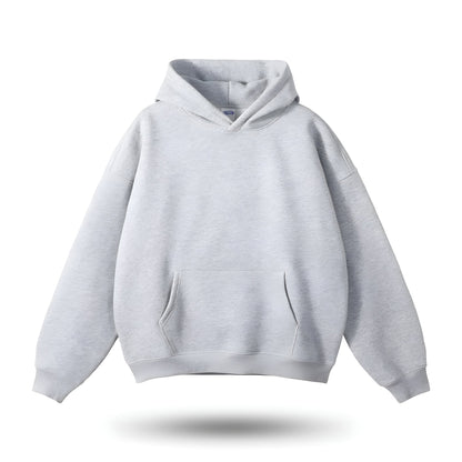 Women's Cozy Oversized Pullover Hoodie for Daily Use Warm Storm Gray