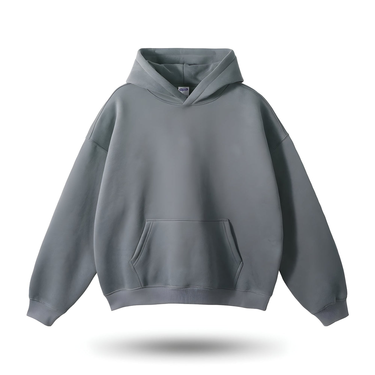 Women's Cozy Oversized Pullover Hoodie for Daily Use Warm Steel Gray