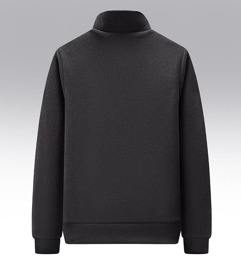 Men's Quilted Fit-and-Flare Classic Puffer Coat for Daily Use