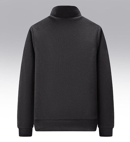 Men's Quilted Fit-and-Flare Classic Puffer Coat for Daily Use