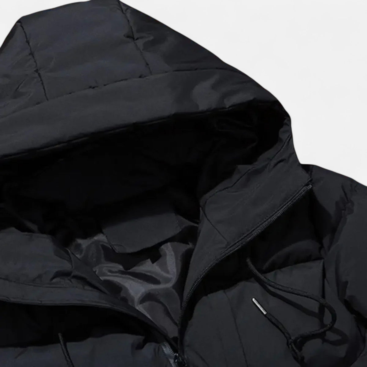 Men's Quilted Hooded Stylish Puffer Jacket for Daily Use