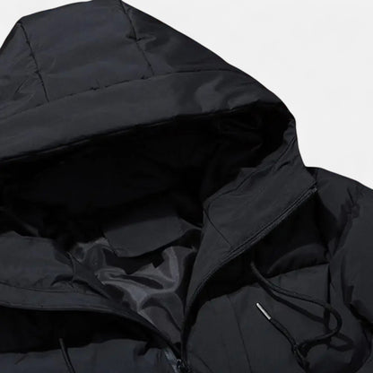 Men's Quilted Hooded Stylish Puffer Jacket for Daily Use