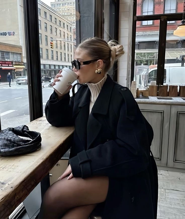 Women's Oversized Double-Breasted Trench Jacket for Daily Use