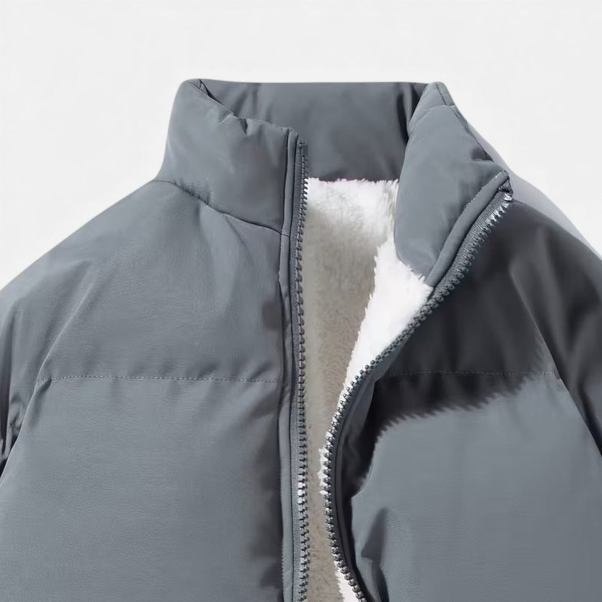 Men's Minimalist Quilted Elevated Puffer Jacket for Daily Use