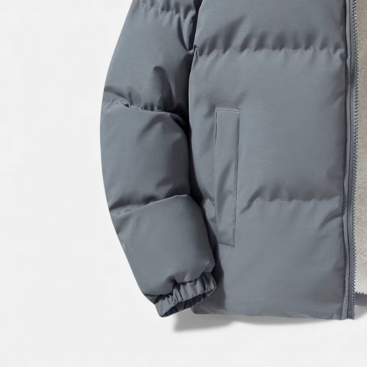 Men's Minimalist Quilted Elevated Puffer Jacket for Daily Use