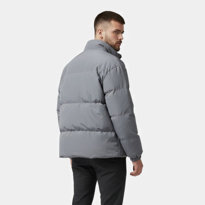 Men's Minimalist Quilted Elevated Puffer Jacket for Daily Use